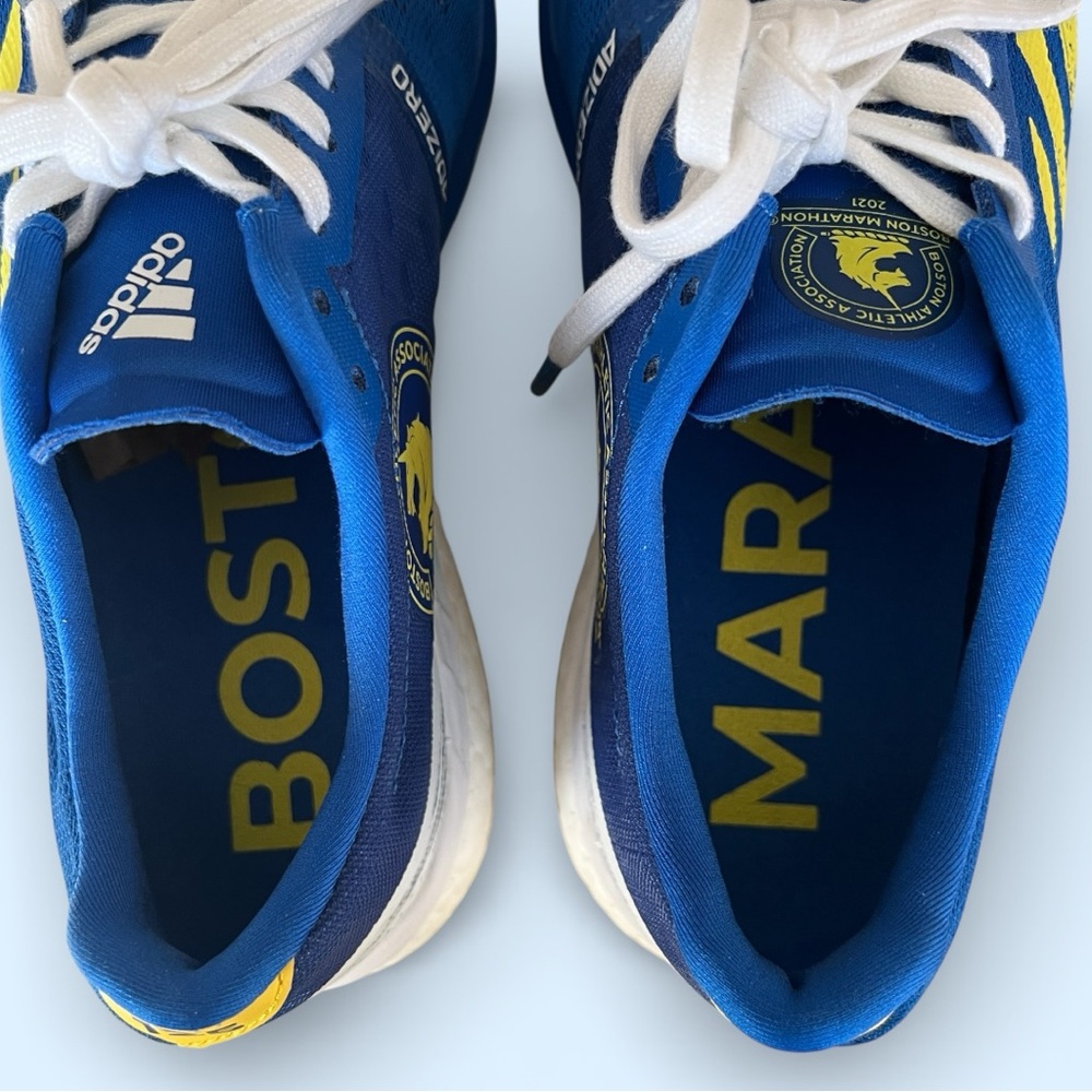Adidas Adizero Boston 7 2021 Boston Marathon Edition Running Sneakers size 7.5 - Picture 5 of 9